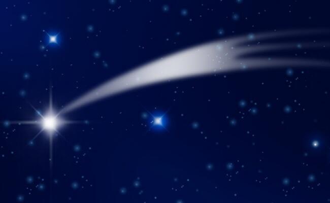 Stella Cometa Luminosa Di Natale.La Stella Cometa A Natale